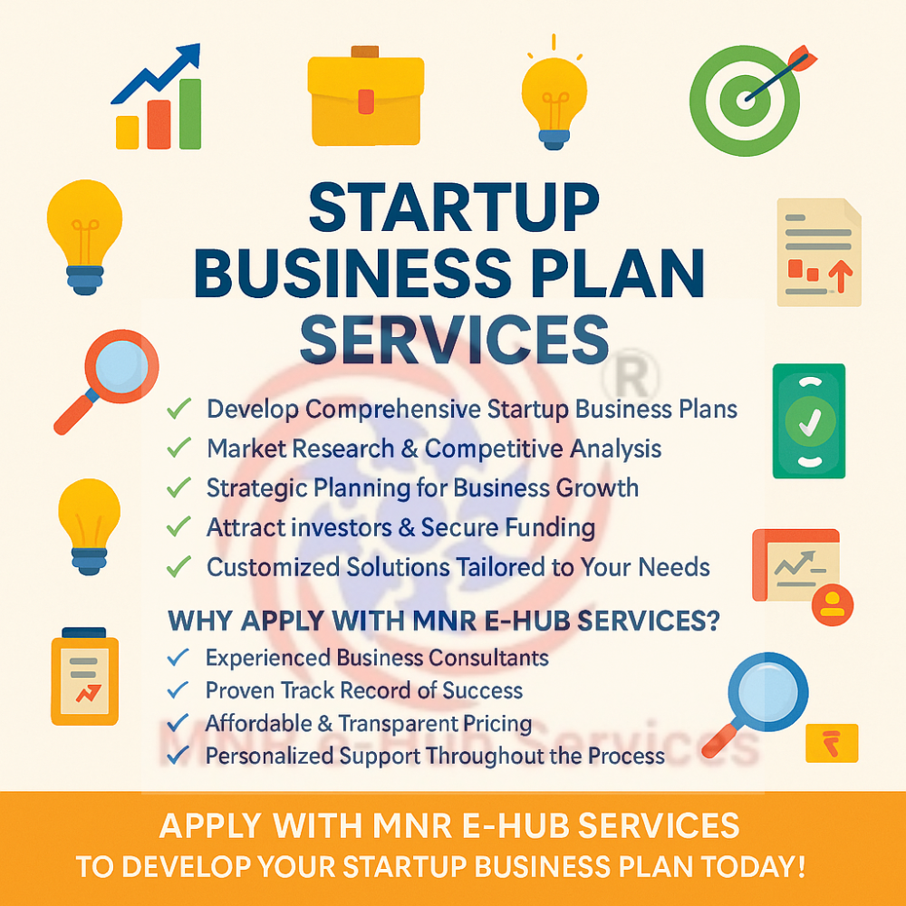 Start-up Business Plan Services