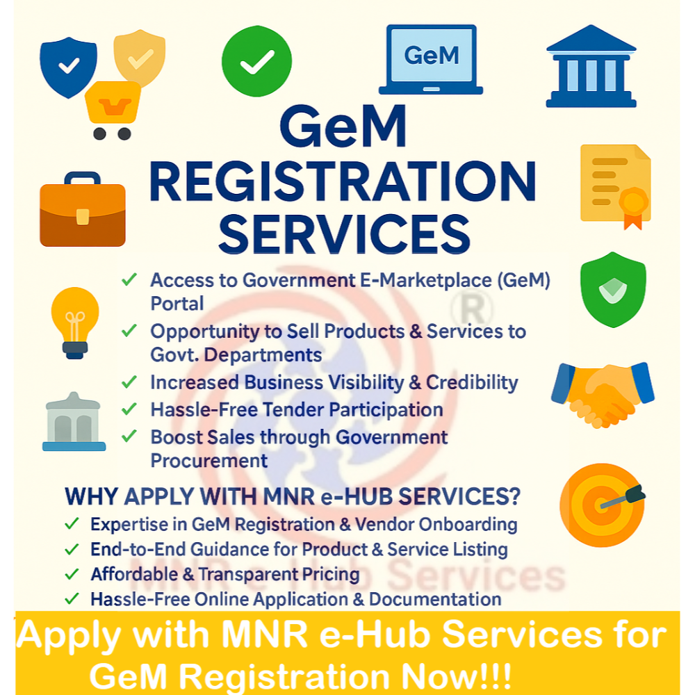 GeM Registration
