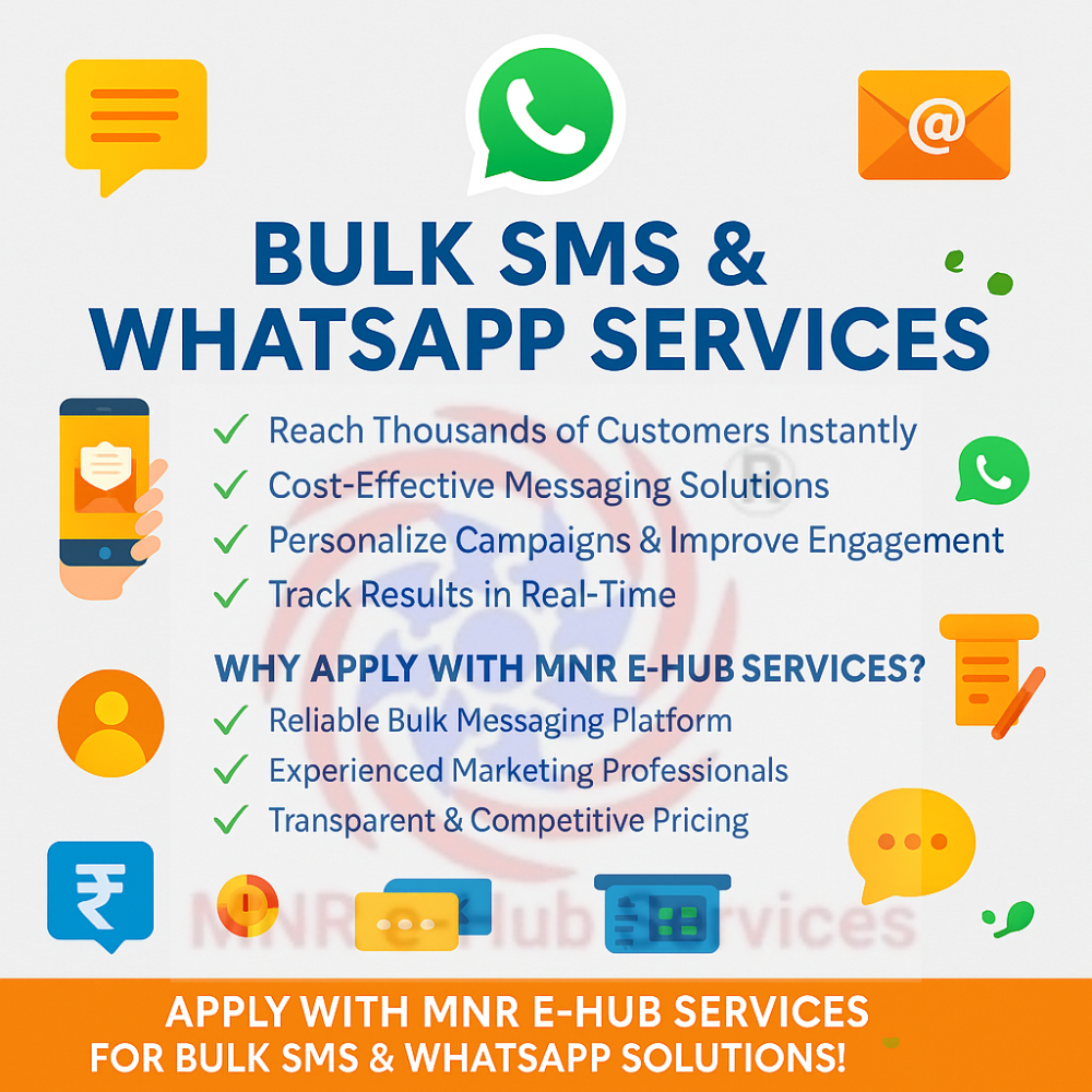 BULK SMS/BULK WhatsApp Services