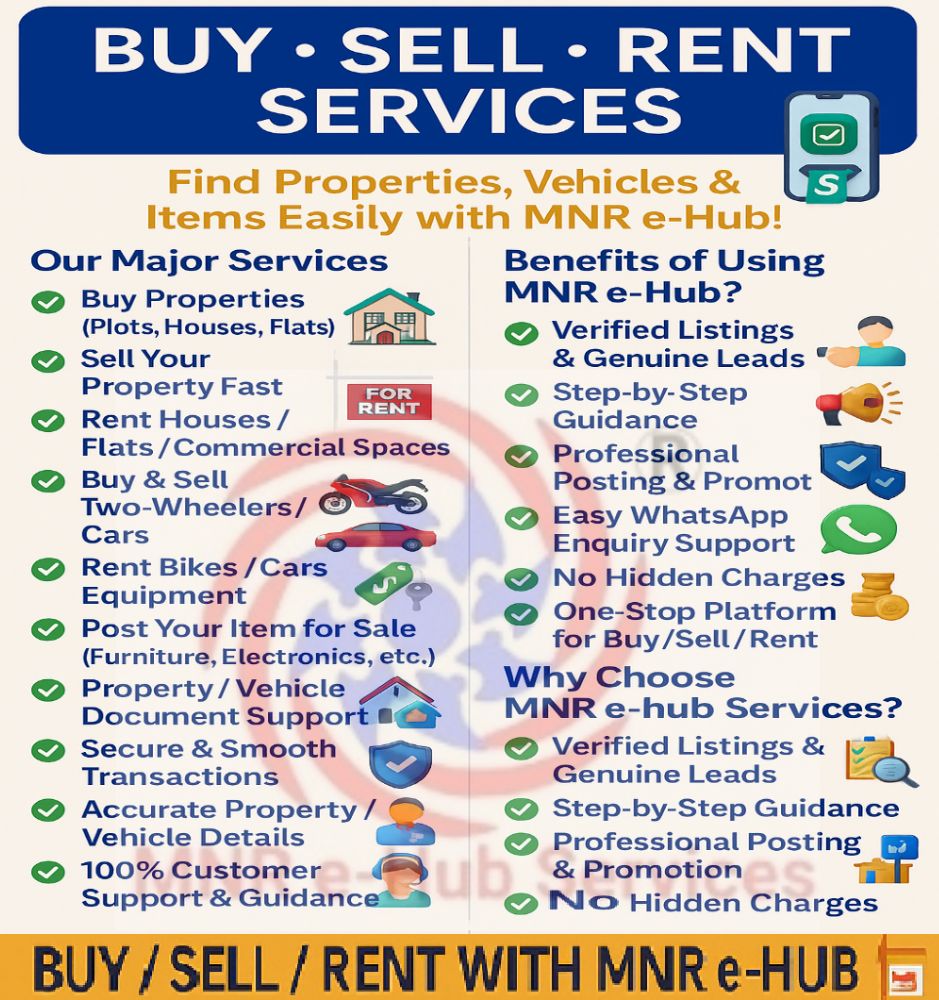 Buy/Sell/Rent Services